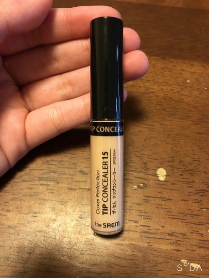 カバーパーフェクション チップコンシーラー/the SAEM/リキッドコンシーラーを使ったクチコミ(1枚目)