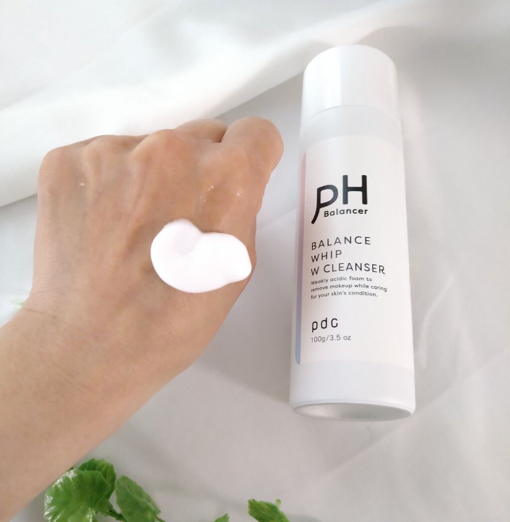 ピーエイチバランサー ＢホイップＷクレンザー/pdc/泡洗顔を使ったクチコミ（1枚目）