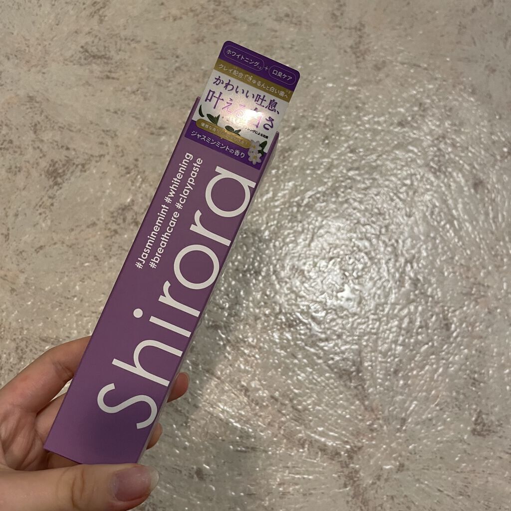 シローラクレイホワイトニング/Shirora/歯磨き粉を使ったクチコミ（1枚目）