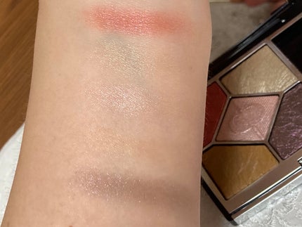 サンク クルール クチュール<バーズ オブ ア フェザー>/Dior/アイシャドウパレットを使ったクチコミ(9枚目)