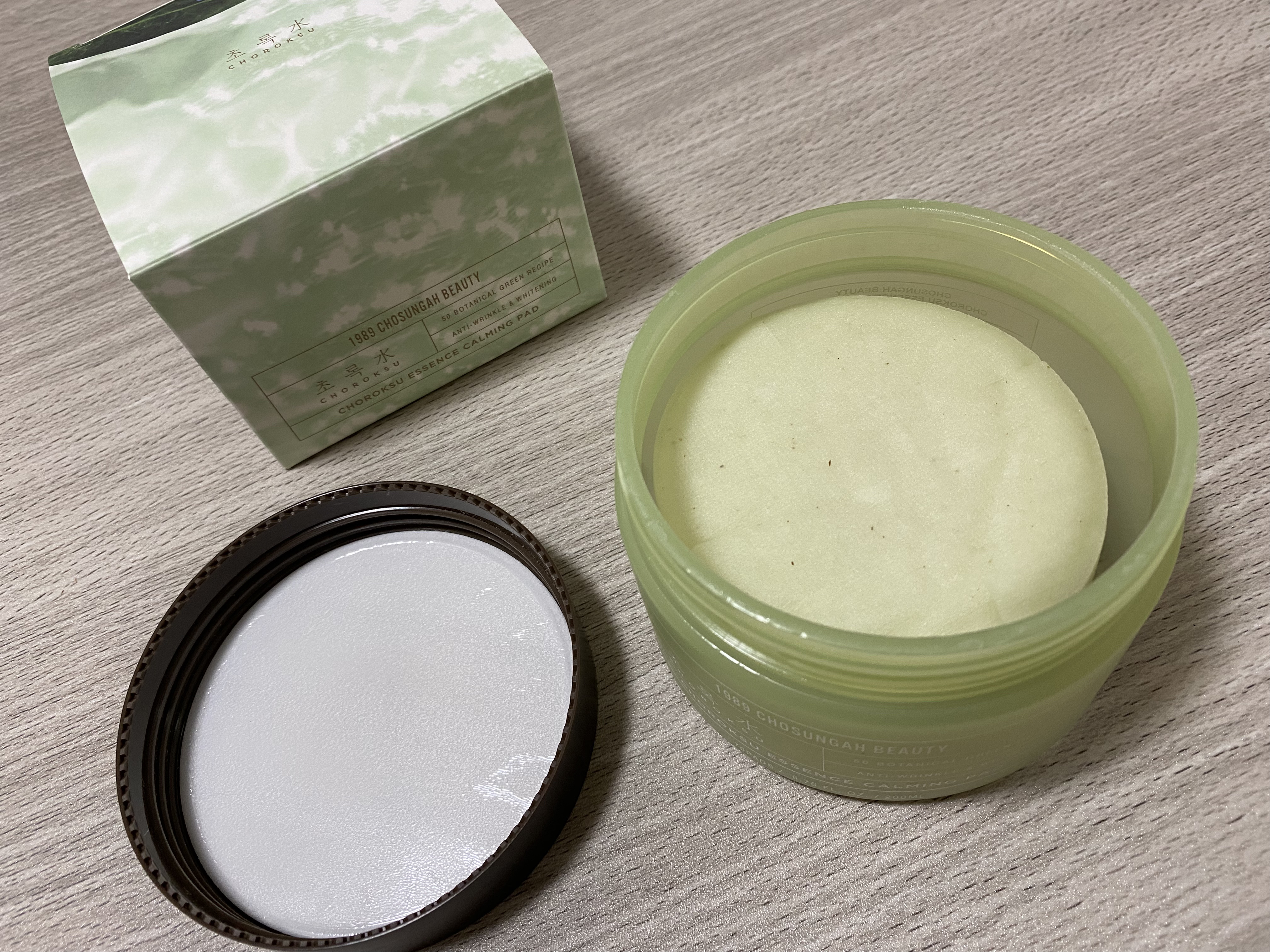 CHOSUNGAH BEAUTY チョロクスエッセンスパッド