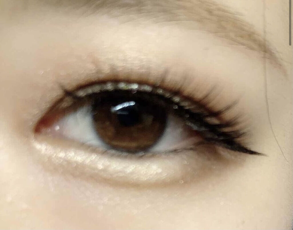 ミッシュブルーミン コラボアイラッシュ/DAISO/つけまつげを使ったクチコミ（2枚目）