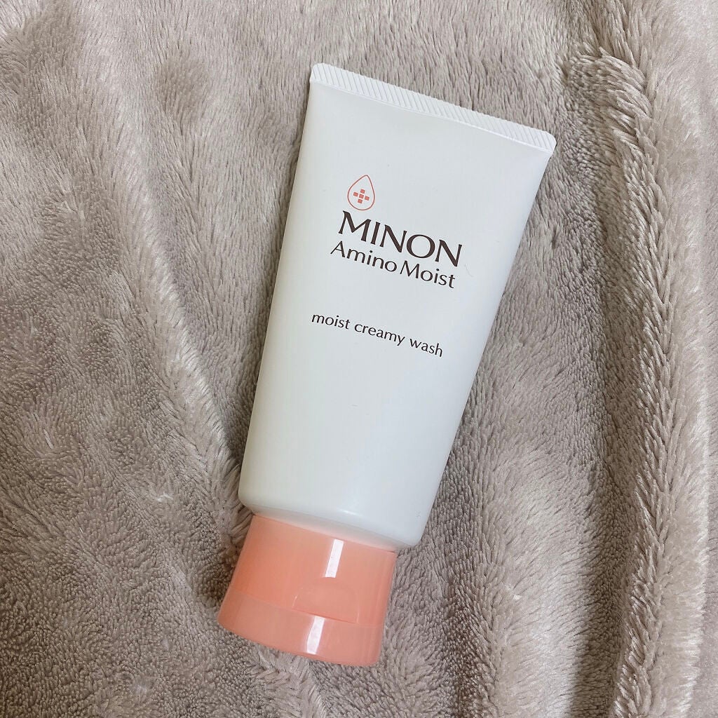 アミノモイスト モイストクリーミィ ウォッシュ/ミノン/洗顔フォームを使ったクチコミ(1枚目)