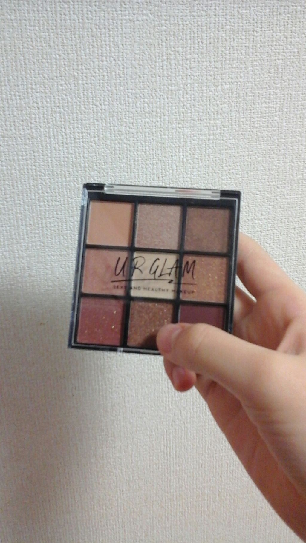 UR GLAM　BLOOMING EYE COLOR PALETTE/U R GLAM/アイシャドウパレットを使ったクチコミ（1枚目）