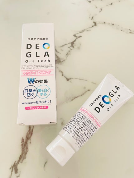デオグラオーラテック +ホワイトニング/DEOGLA/歯磨き粉を使ったクチコミ(1枚目)