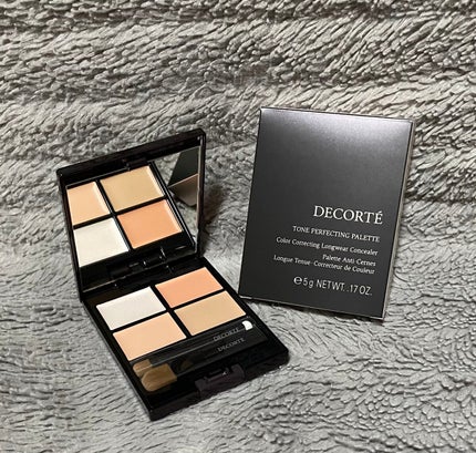 トーンパーフェクティング パレット/DECORTÉ/パレットコンシーラーを使ったクチコミ(2枚目)