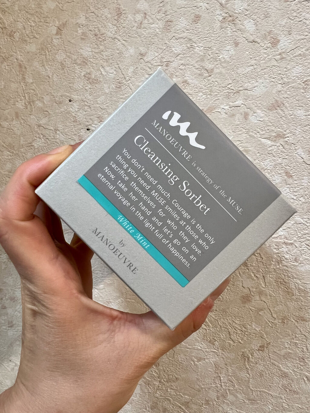 マヌーブル クレンジングソルベ ホワイトミント/MANOEUVRE(マヌーブル)/クレンジングバームを使ったクチコミ（1枚目）