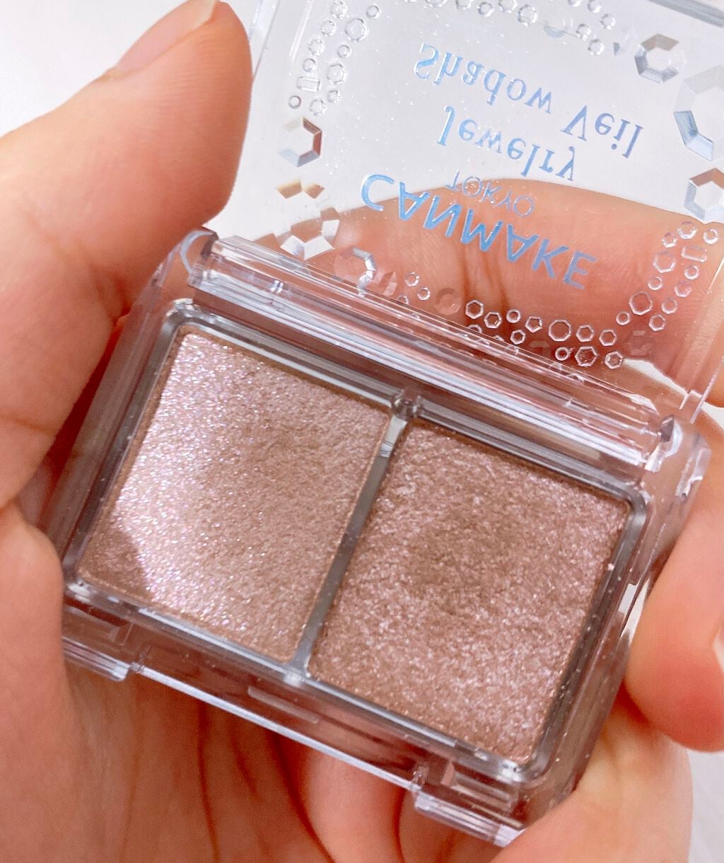 ジュエリーシャドウベール/キャンメイク/アイシャドウパレットを使ったクチコミ(3枚目)