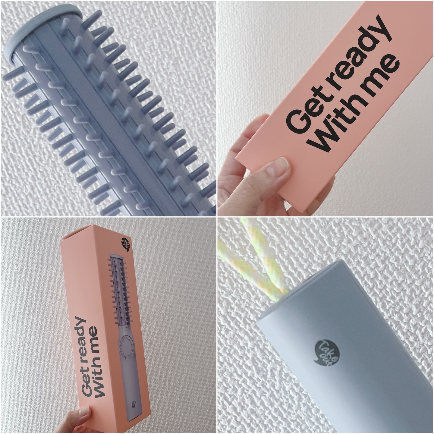 BRUSH（ブラシ型ヘアアイロン）/TAKE OUT/ヒートブラシを使ったクチコミ（2枚目）