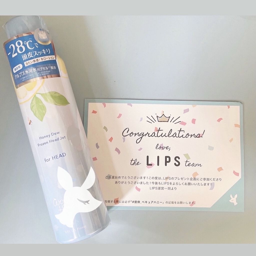 ワンダーハニー フローズンヘッドジェット/VECUA Honey/頭皮ローションを使ったクチコミ（1枚目）