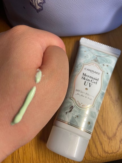マーメイドスキンジェルUV/キャンメイク/日焼け止めジェルを使ったクチコミ(1枚目)