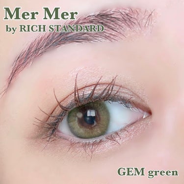 MerMer by RICH STANDARD/RICH STANDARD/カラーコンタクトレンズを使ったクチコミ（1枚目）