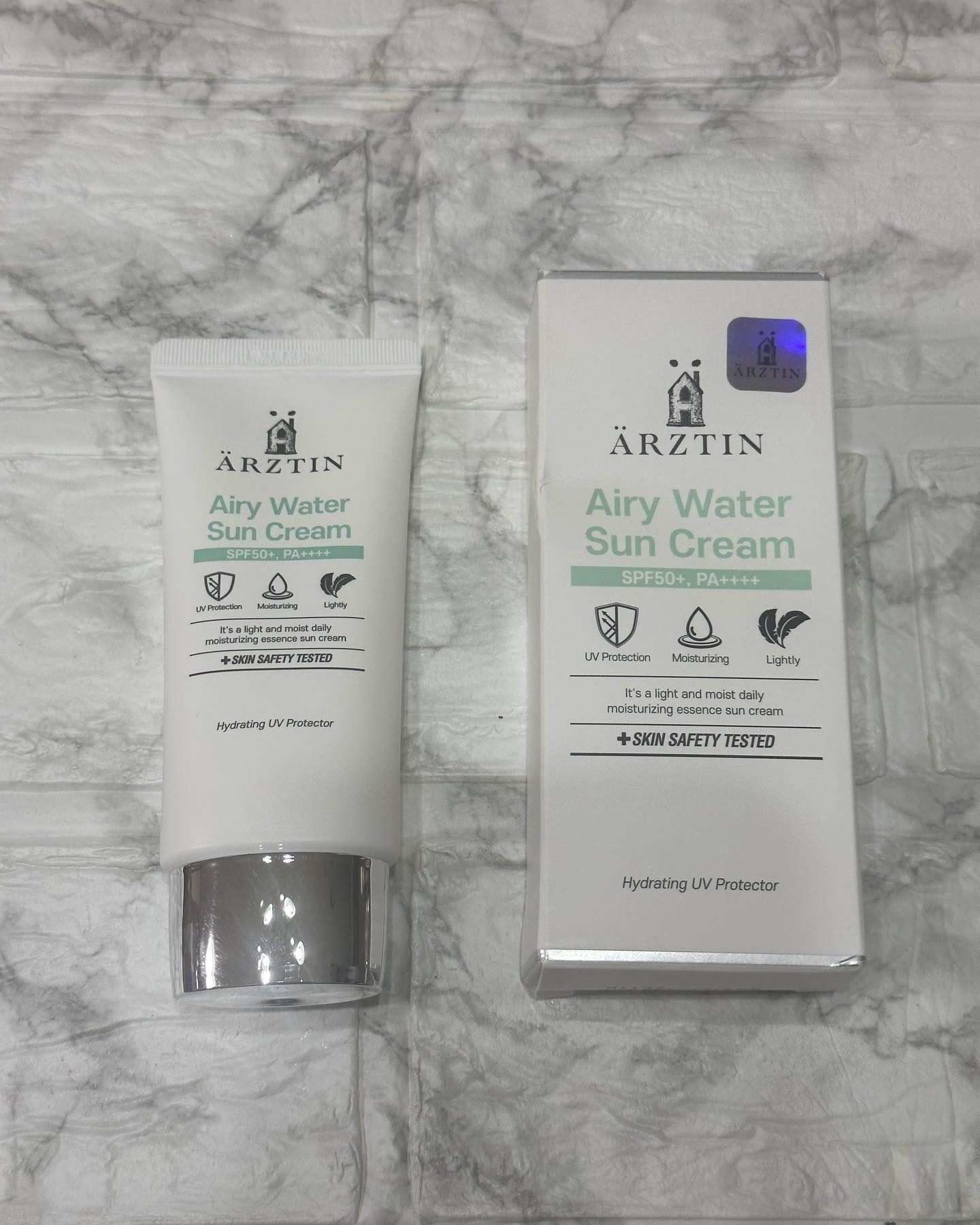 エアリーウォーターサンクリーム/エルツティン/日焼け止めクリームを使ったクチコミ（2枚目）