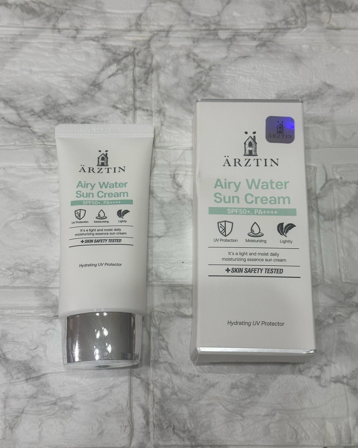 エアリーウォーターサンクリーム/エルツティン/日焼け止めクリームを使ったクチコミ(2枚目)