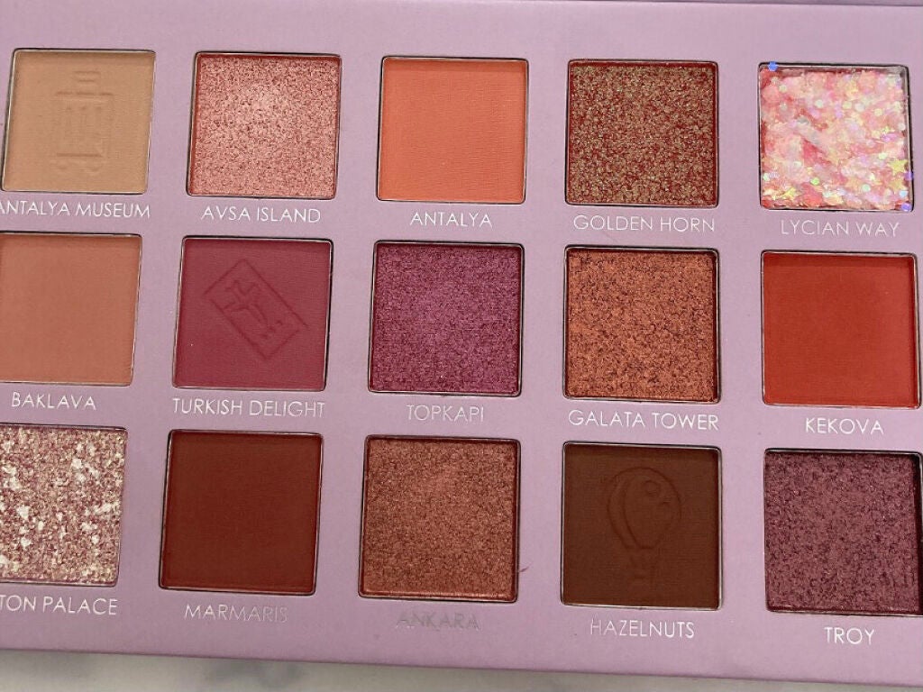 GO TRAVEL 15色アイシャドウパレット/FOCALLURE/アイシャドウパレットを使ったクチコミ(2枚目)