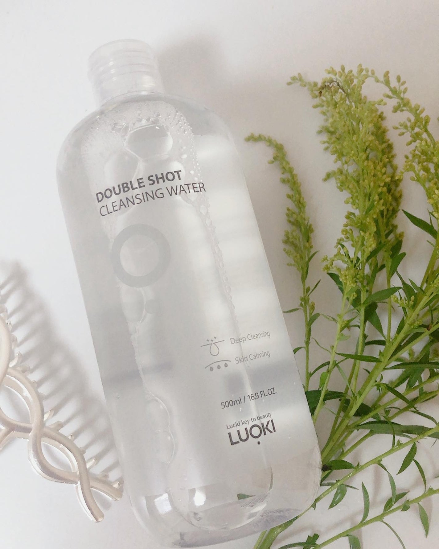 ダブルショットクレンジングウォーター/LUOKI/クレンジングウォーターを使ったクチコミ(1枚目)