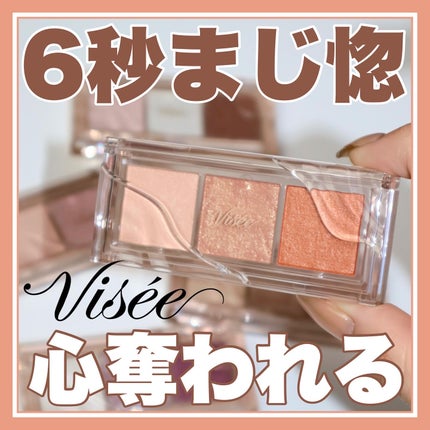 キラー アイ トリオ/Visée/アイシャドウパレットを使ったクチコミ(1枚目)