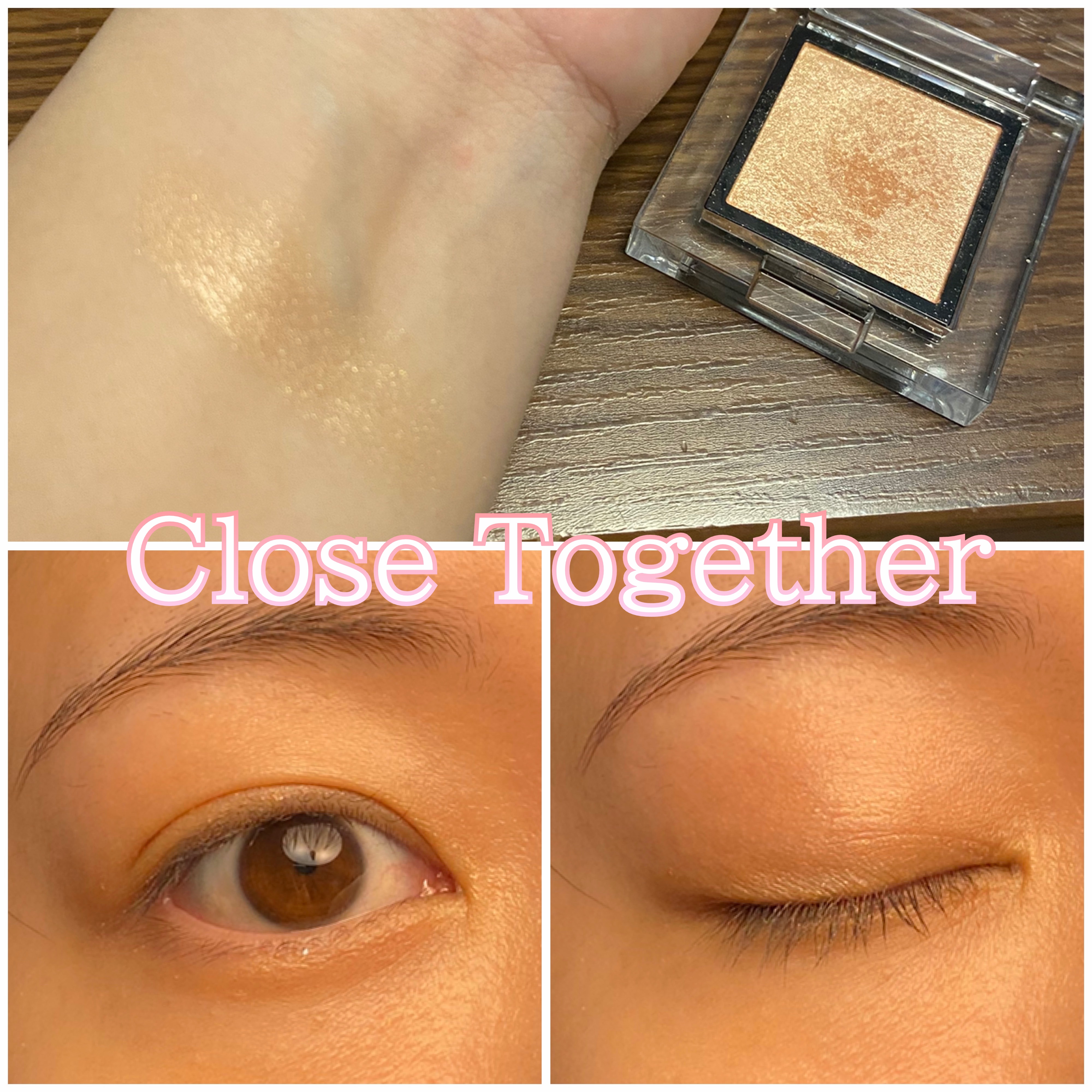 アディクション ザ アイシャドウ パール 110P Close Together/ADDICTION/単色アイシャドウを使ったクチコミ（1枚目）