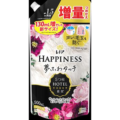 レノアハピネス夢ふわタッチ ヴェルベットブロッサム＆フローラル 詰替（500ml）