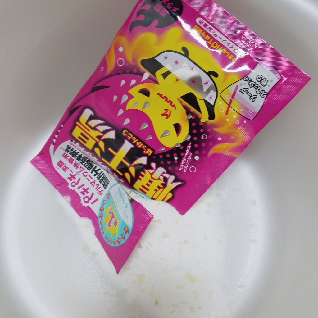 ソーダスカッシュの香り/爆汗湯/炭酸系入浴剤を使ったクチコミ（2枚目）