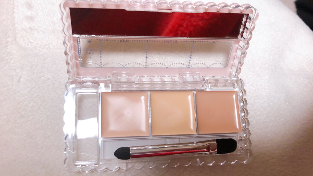 カラーミキシングコンシーラー/キャンメイク/パレットコンシーラーを使ったクチコミ（2枚目）