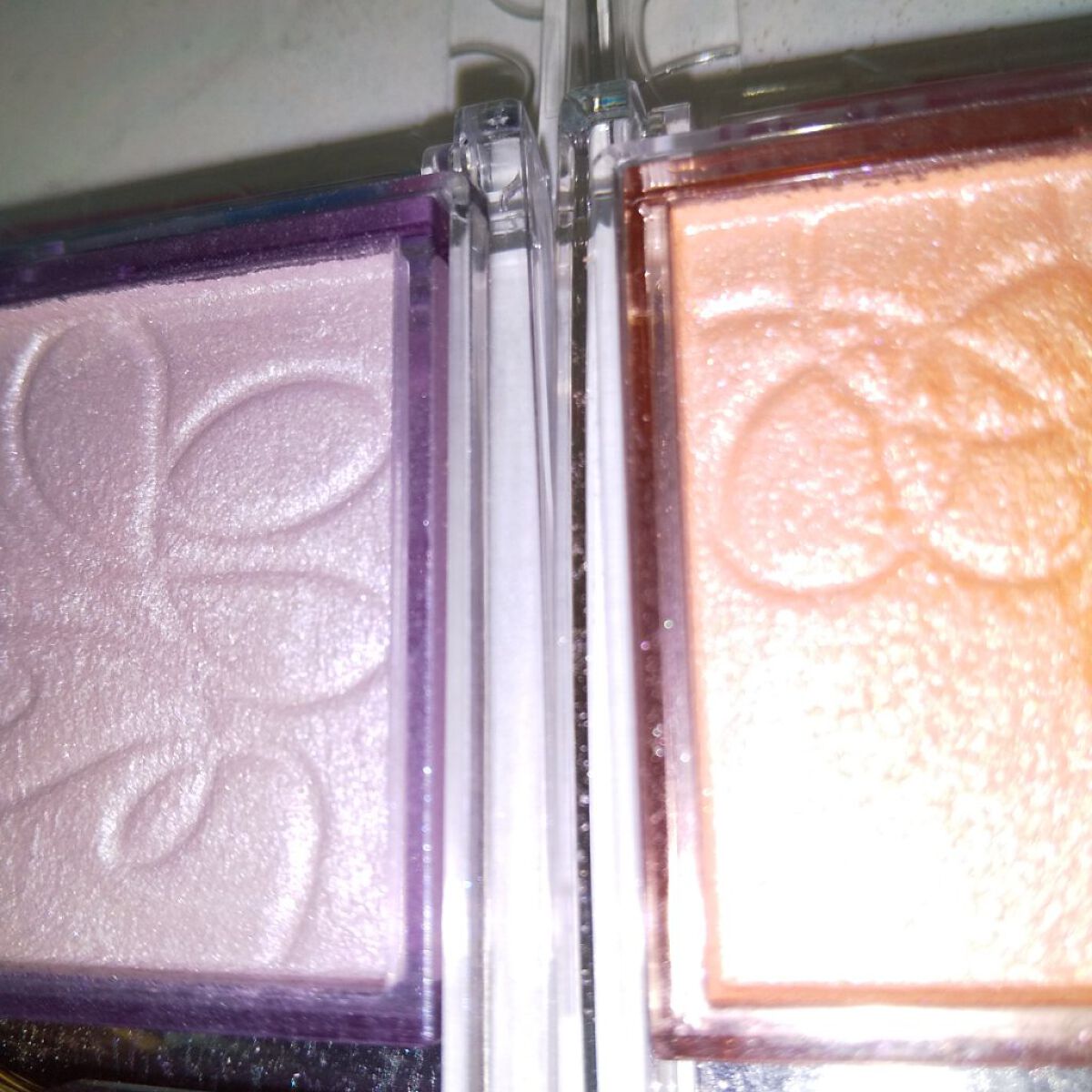 パールグロウニュアンサー/CEZANNE/パウダーハイライトを使ったクチコミ（2枚目）