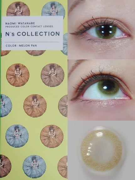 N’s COLLECTION 1day メロンパン/N’s COLLECTION/ワンデー(1DAY)カラコンを使ったクチコミ(2枚目)