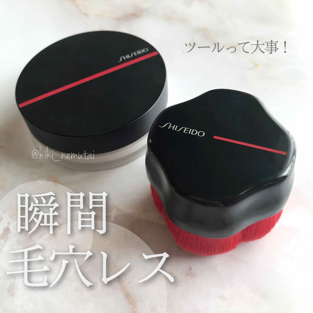 HANATSUBAKI HAKE ポリッシング フェイスブラシ/SHISEIDO/メイクブラシを使ったクチコミ（1枚目）