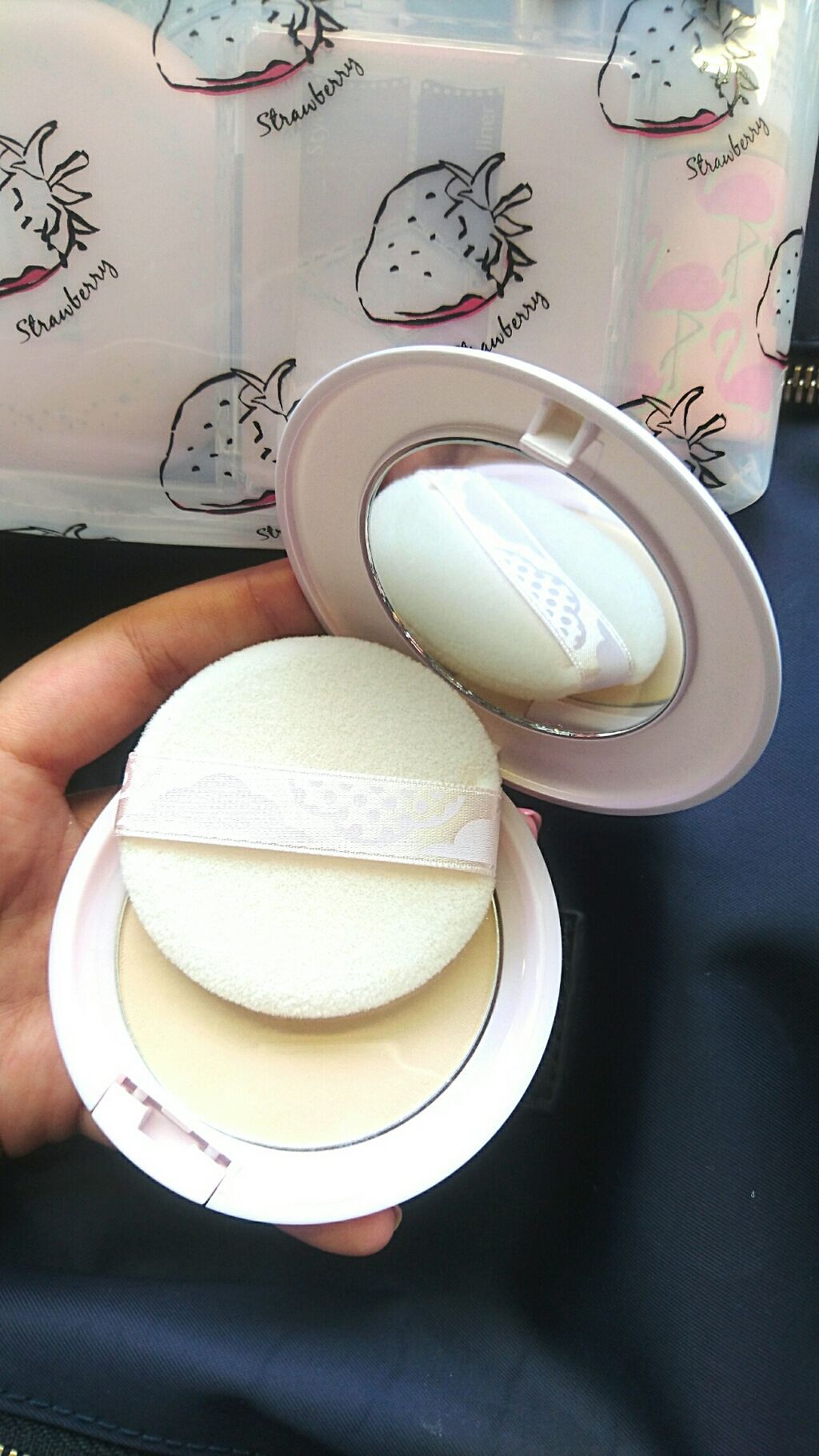 化粧もちパウダー/舞妓はん/プレストパウダーを使ったクチコミ(3枚目)