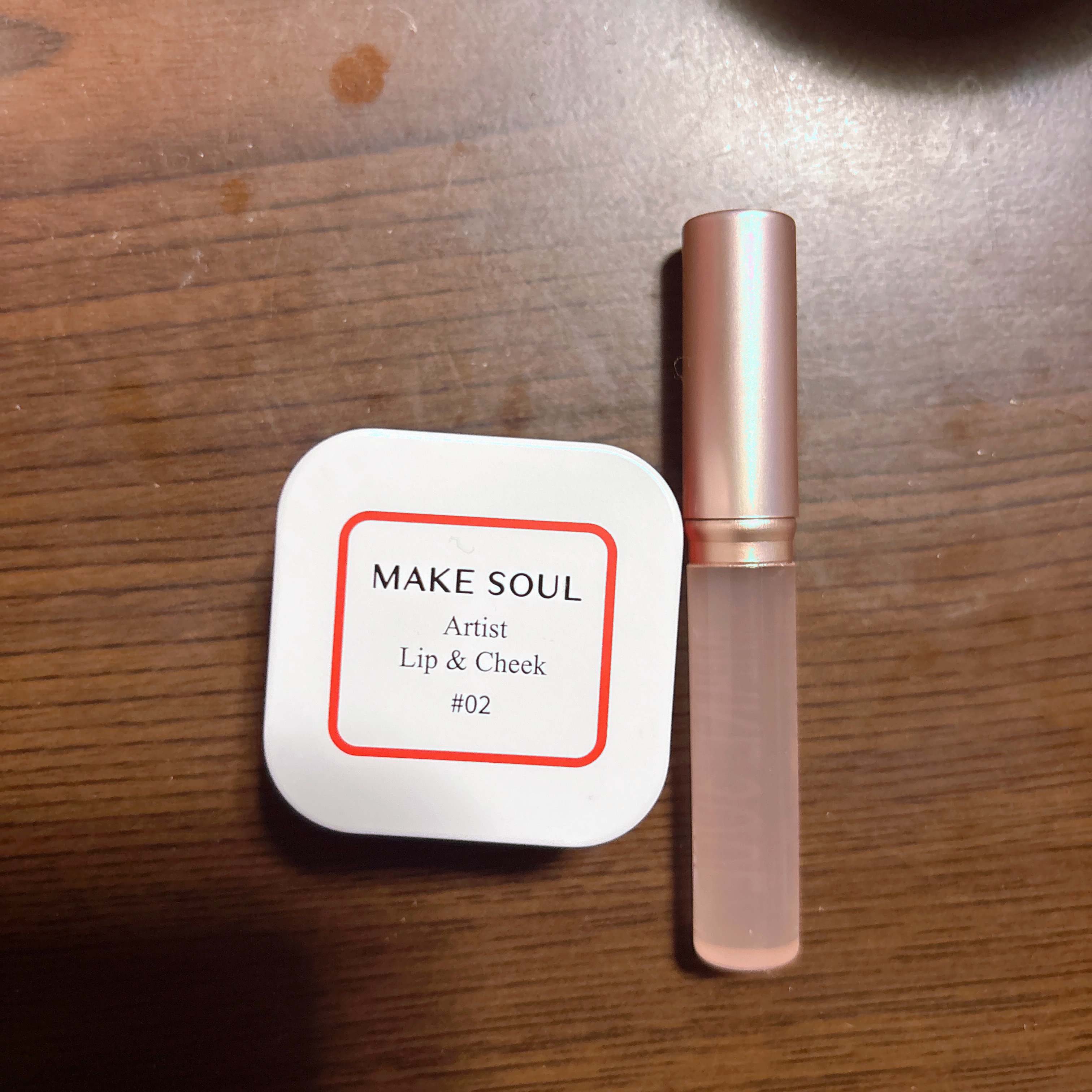 Artist Lip&Cheek/MAKE SOUL/ジェル・クリームチークを使ったクチコミ（1枚目）