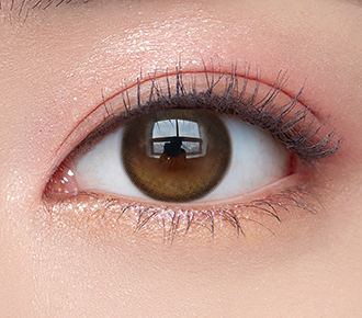 Glowy 1day ブラウン