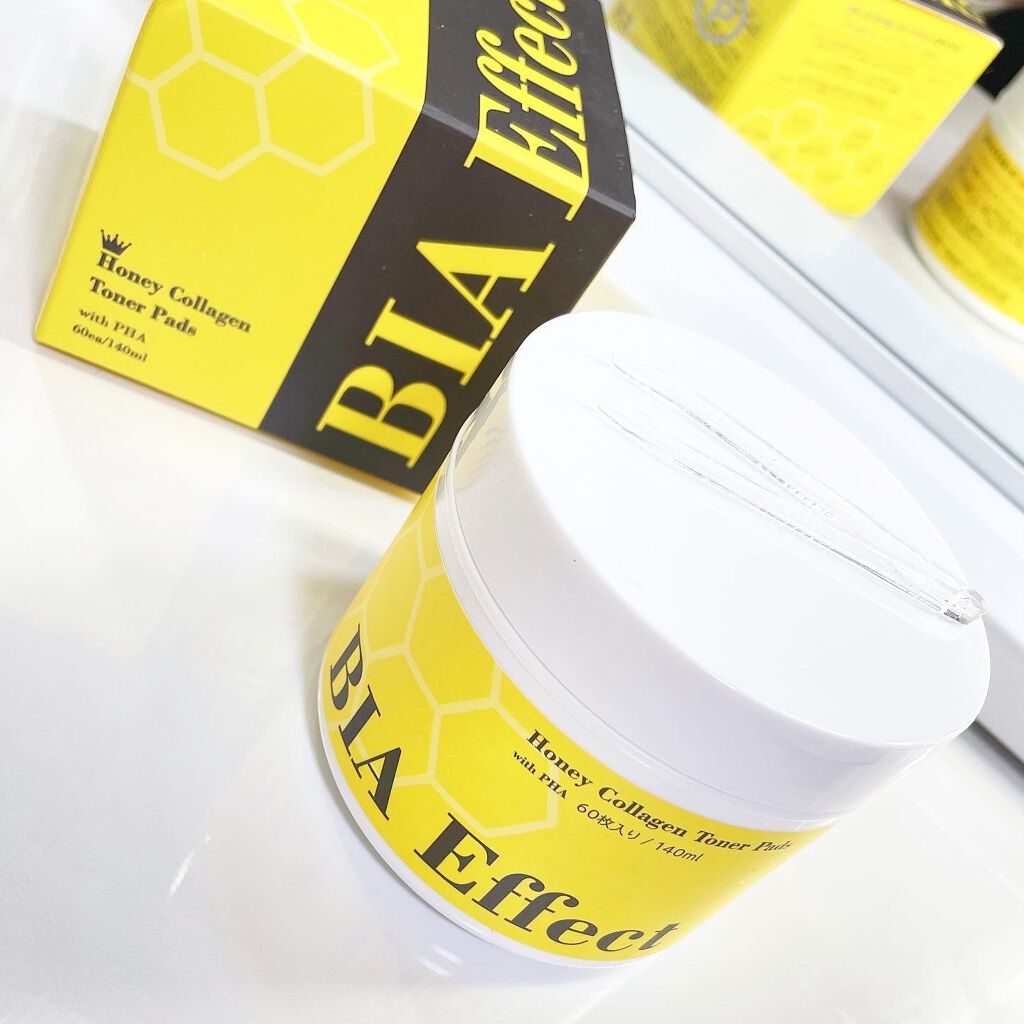 はちみつコラーゲントナーパッド/BIA Effect/トナーパッドを使ったクチコミ(1枚目)