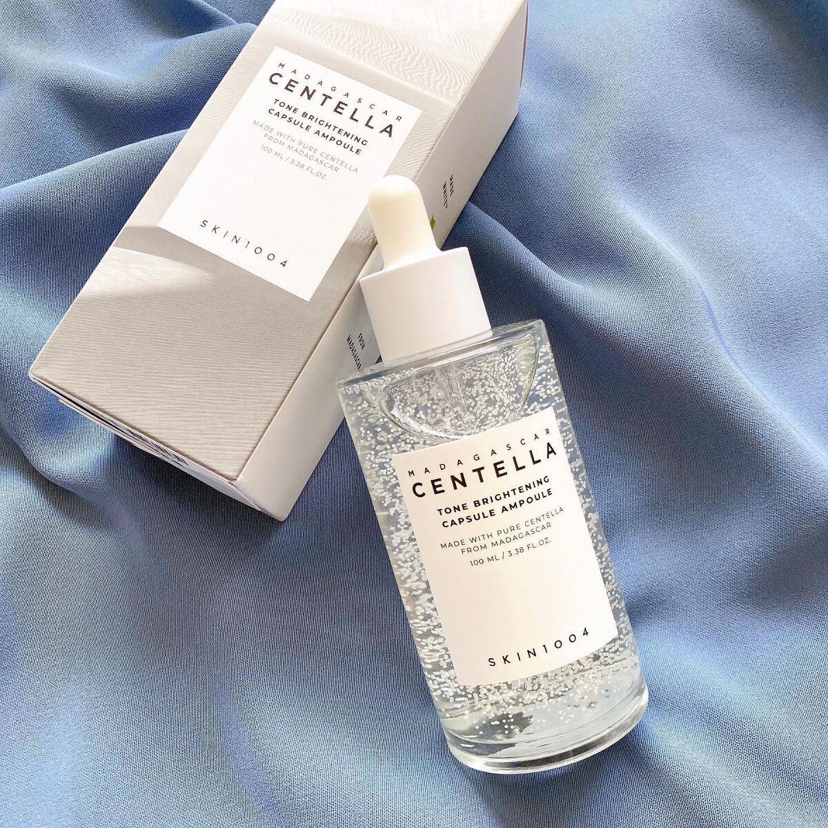 トーンブライトニング カプセルアンプル/SKIN1004/美容液を使ったクチコミ(1枚目)