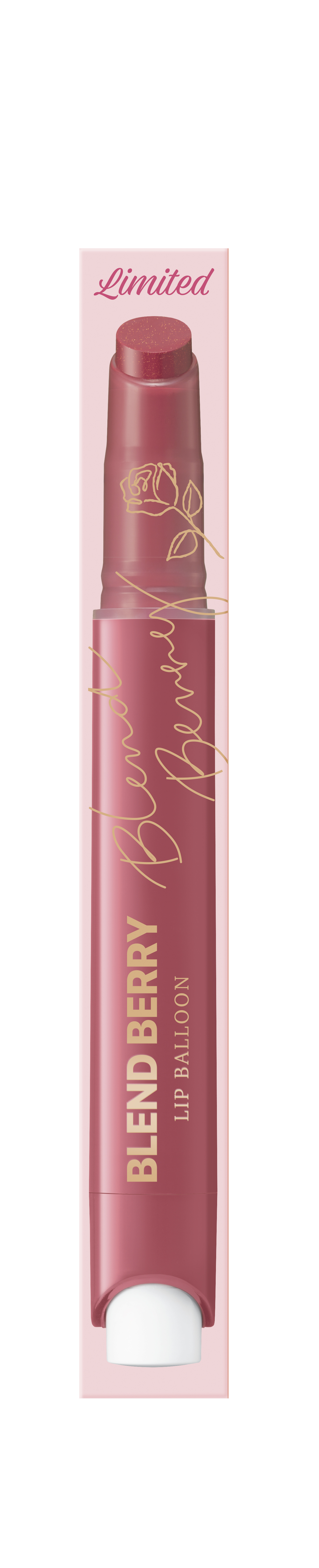 ブレンドベリー リップバルーン 101 おすましメロウピンク