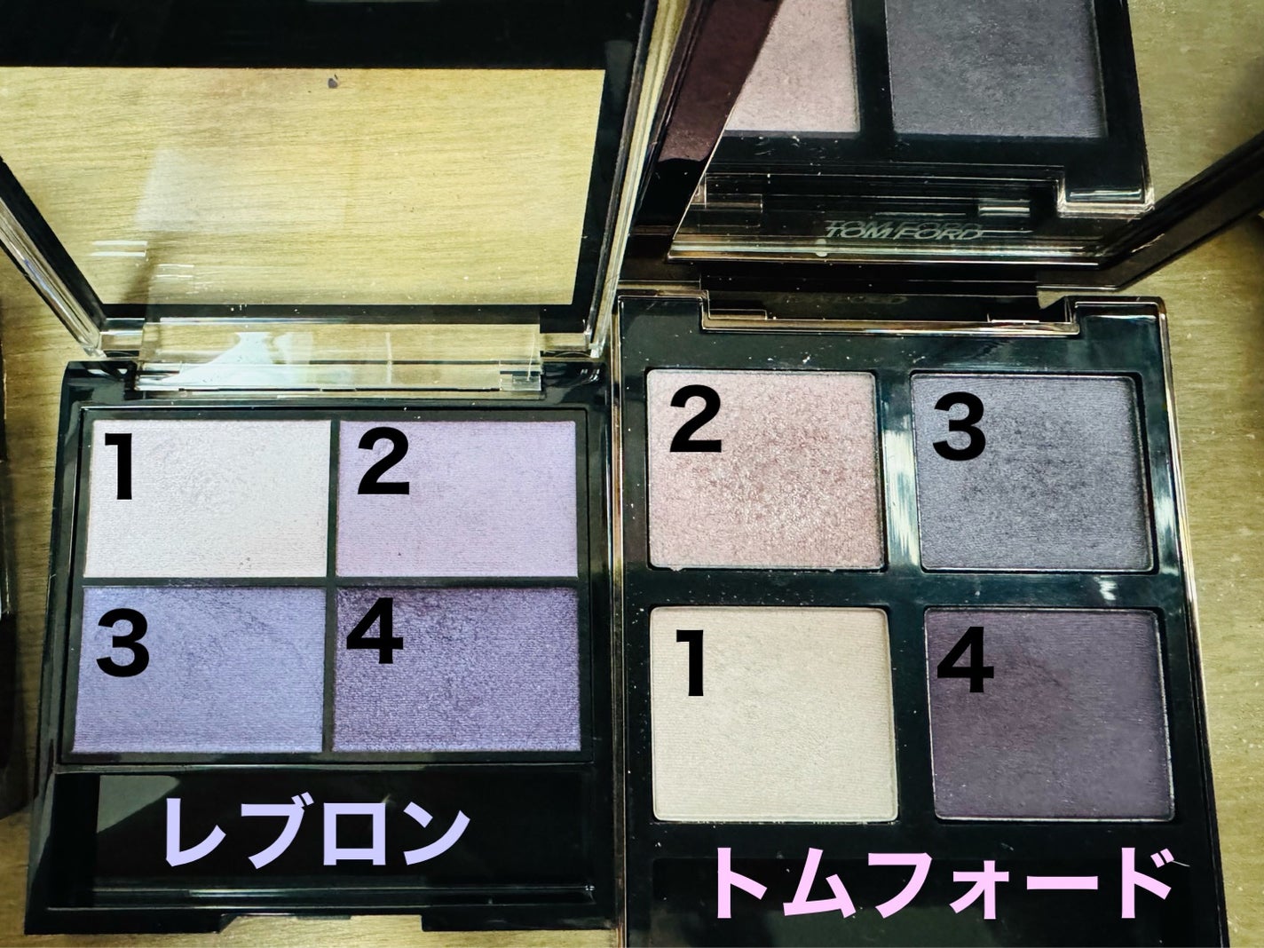 アイ カラー クォード/TOM FORD BEAUTY/アイシャドウパレットを使ったクチコミ(4枚目)