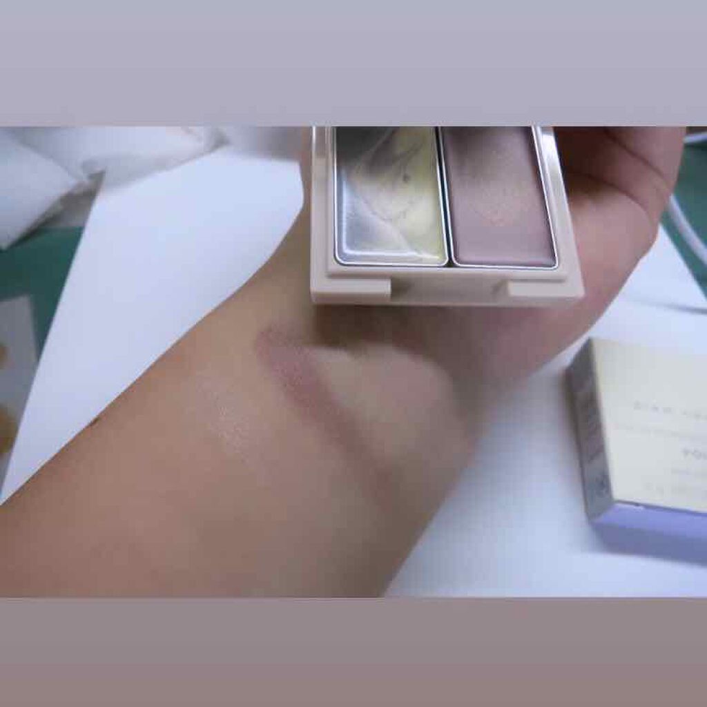 カラーブレンドグローアイカラー/ディエム クルール/ジェル・クリームアイシャドウを使ったクチコミ（2枚目）