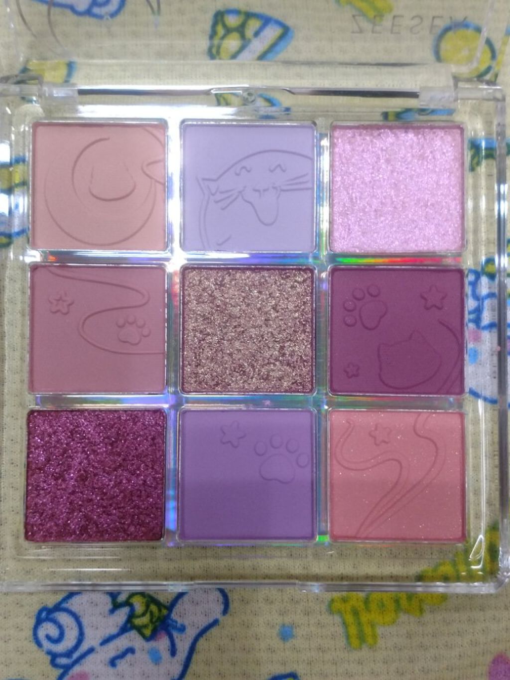 クォーツ 9色アイシャドウパレット(ドリームランドアイシャドウ)/ZEESEA/アイシャドウパレットを使ったクチコミ(3枚目)