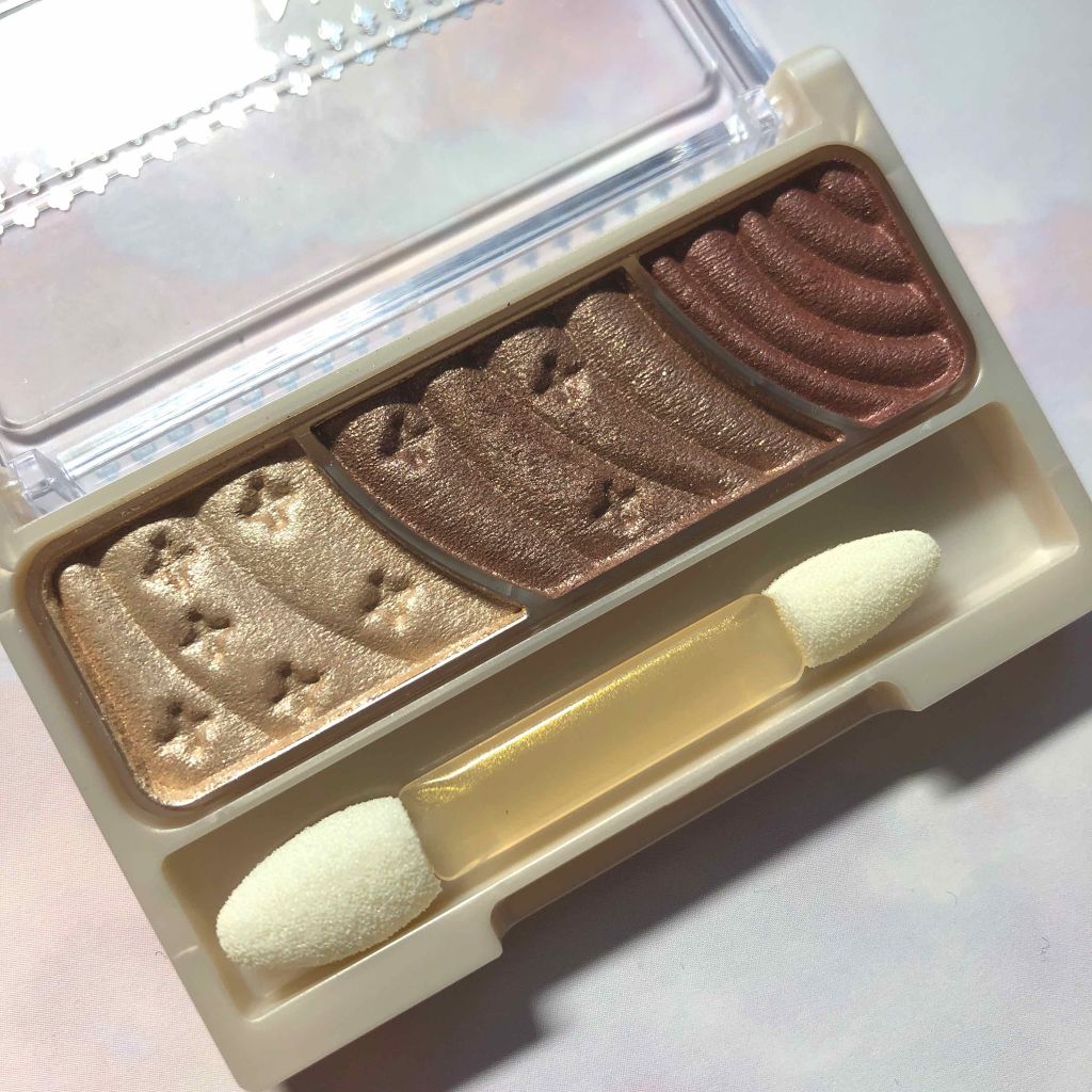 トーンアップアイシャドウ/CEZANNE/アイシャドウパレットを使ったクチコミ(3枚目)