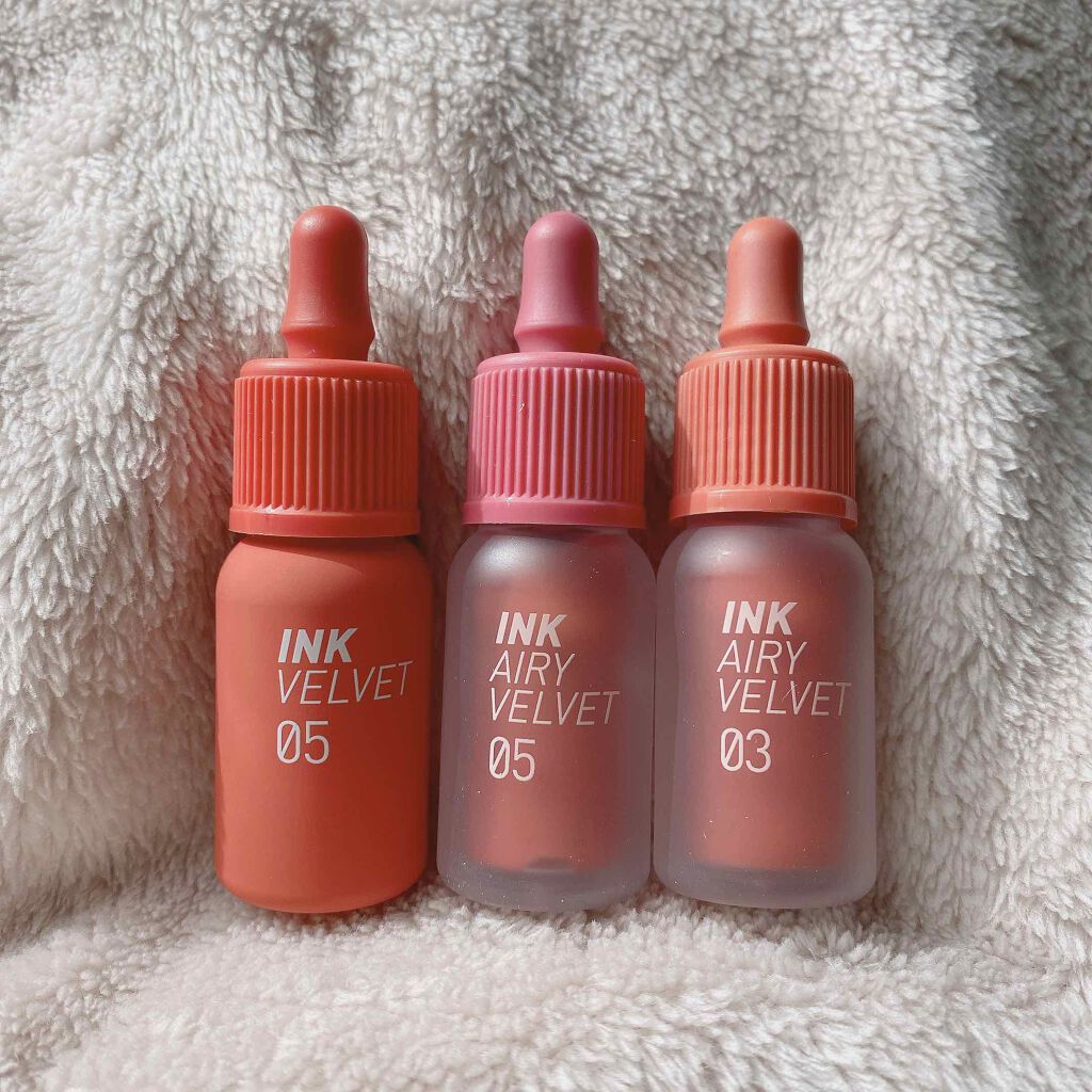 インク エアリー ベルベット/PERIPERA/口紅を使ったクチコミ(2枚目)