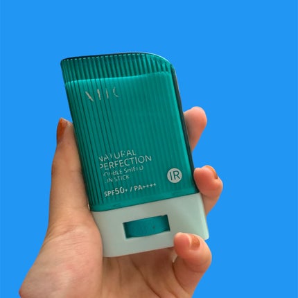 ナチュラル パーフェクション ダブル シールド サンスティック/AHC/日焼け止めスティックを使ったクチコミ(1枚目)