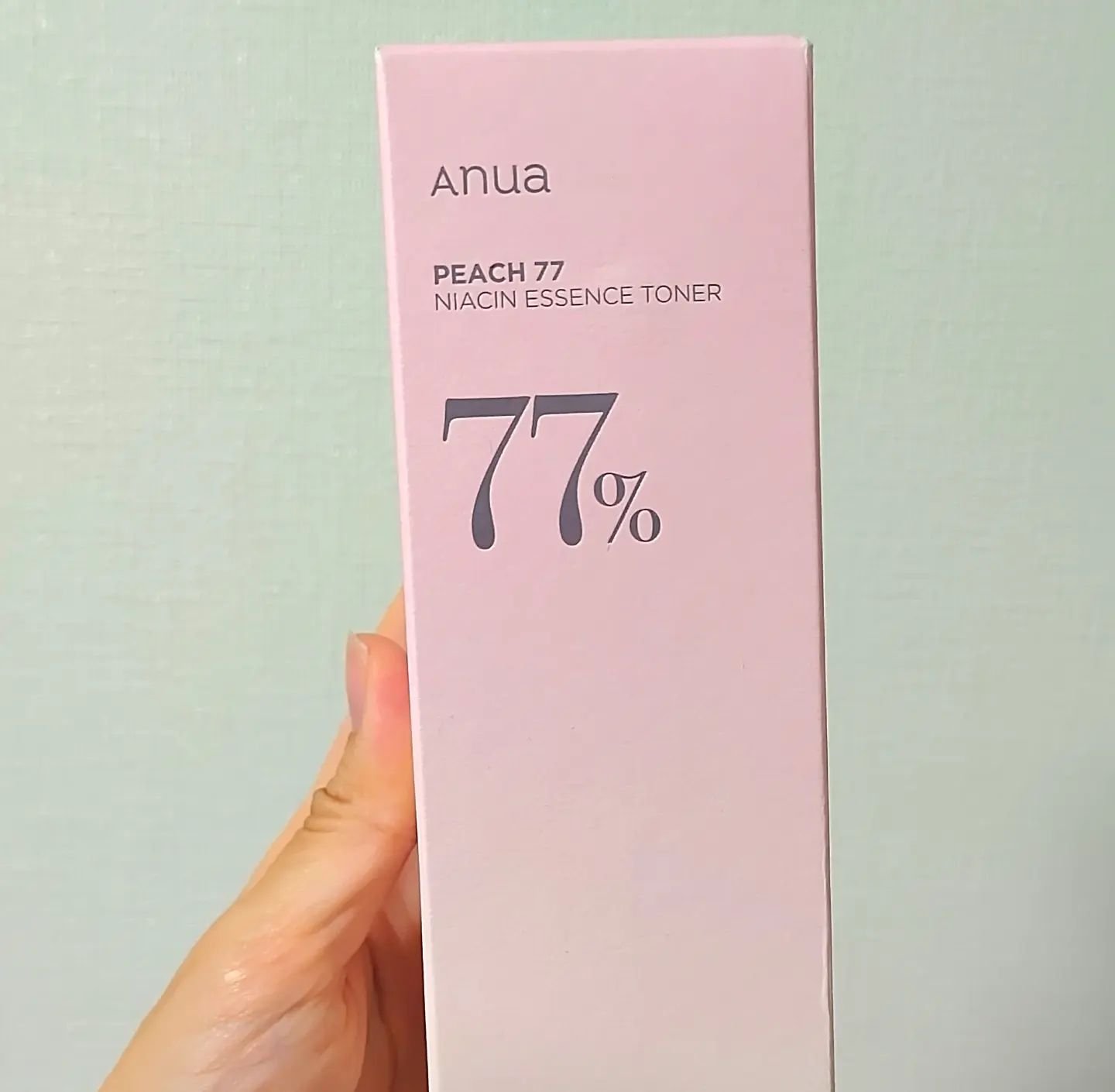桃77％ナイアシンエッセンストナー 250ml/Anua/化粧水を使ったクチコミ（2枚目）