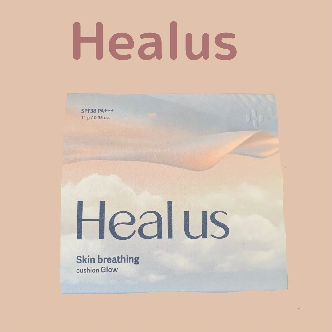 ブリージンググロークッション/Healus/クッションファンデーションを使ったクチコミ（1枚目）