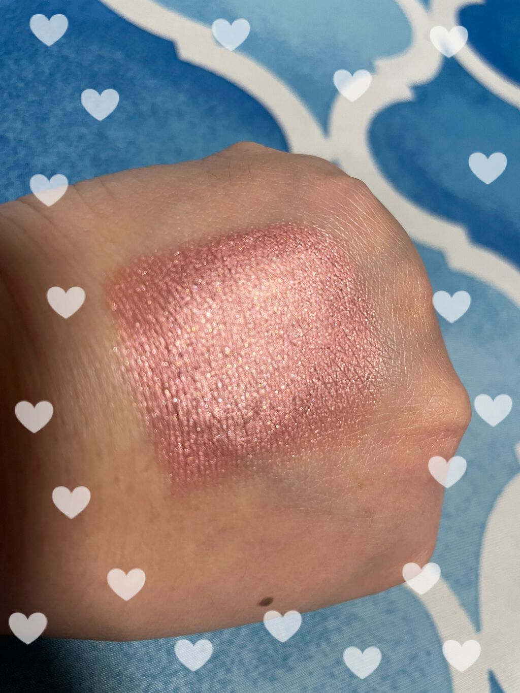 ウィンクグロウアイズ No.05 アプリコットチェリーチュール/キャンメイク/ジェル・クリームアイシャドウを使ったクチコミ（3枚目）