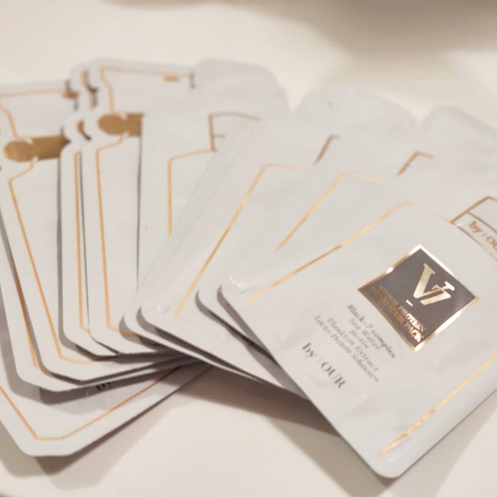 V7 スーパープロテイン ボンドヘアパック/by : OUR/ヘアマスク・ヘアパックを使ったクチコミ（2枚目）