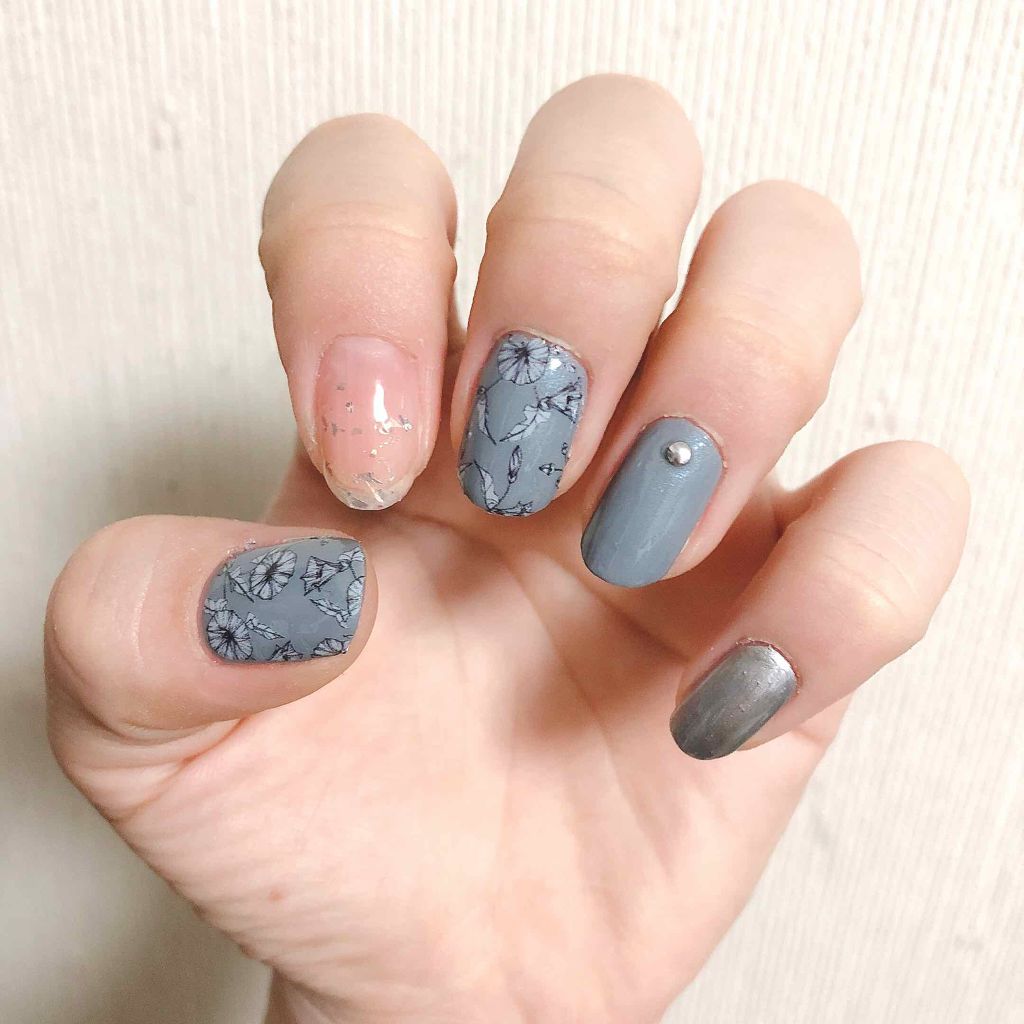 しずくネイルシール/キャンドゥ/ネイルシールを使ったクチコミ（2枚目）