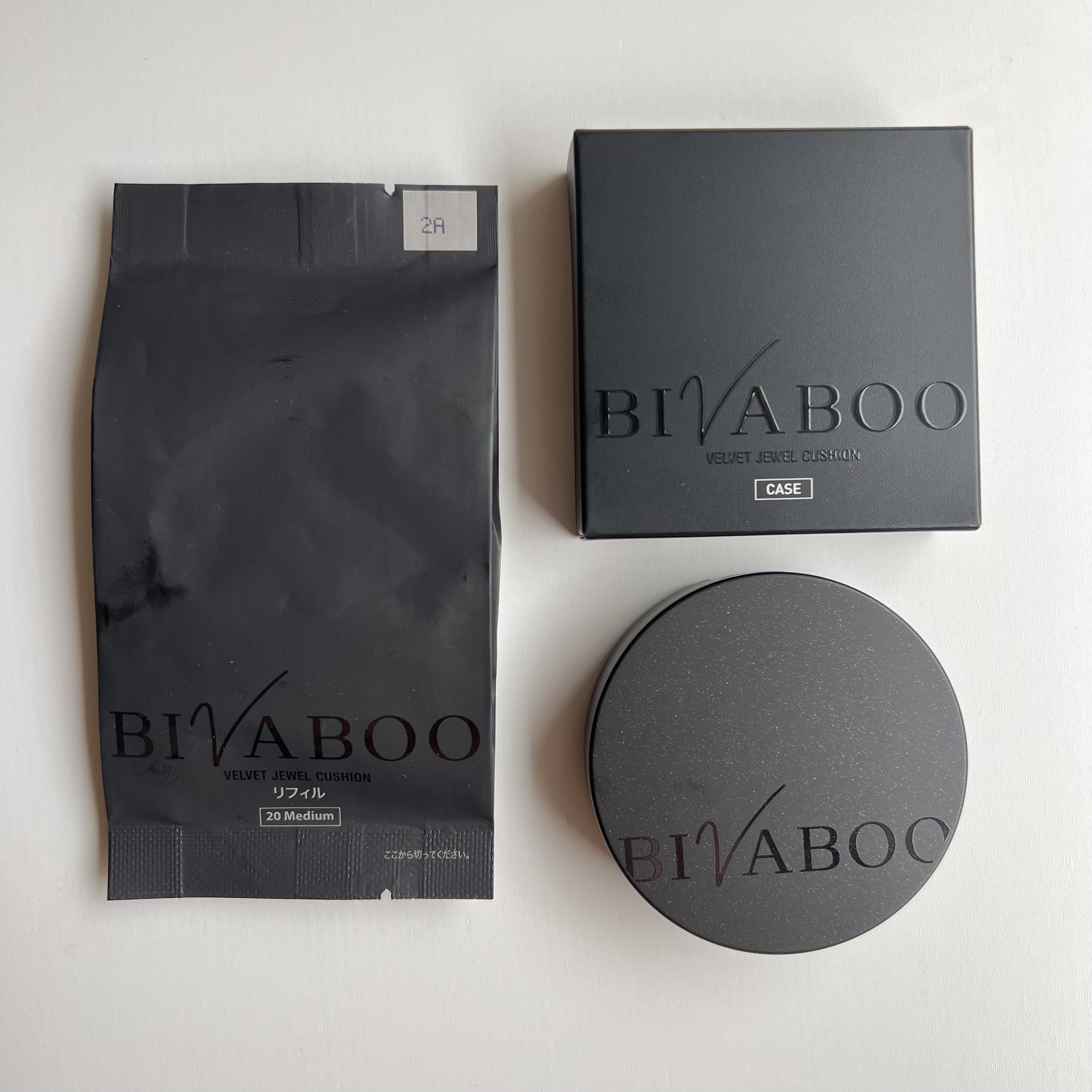 ベルベットジュエルクッション/BIVABOO/クッションファンデーションを使ったクチコミ（2枚目）