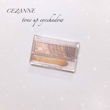 トーンアップアイシャドウ/CEZANNE/アイシャドウパレットを使ったクチコミ(1枚目)