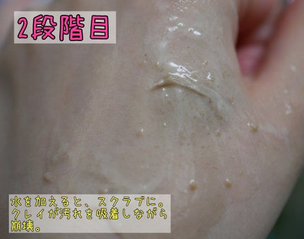 スクラビング マッド ウォッシュ/KANEBO/洗顔フォームを使ったクチコミ(3枚目)