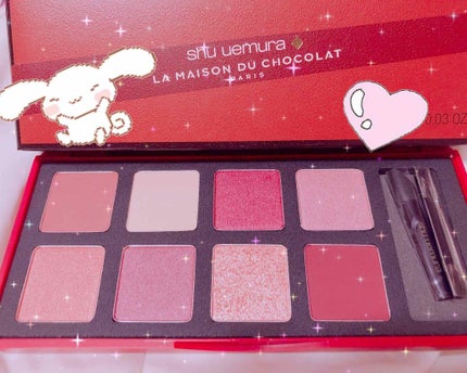 ガナッシュ アンド プラリネ アイパレット/shu uemura/アイシャドウパレットを使ったクチコミ(1枚目)