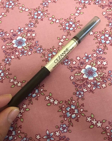 ブラシ付きアイブロウ繰り出し/CEZANNE/アイブロウペンシルを使ったクチコミ(1枚目)